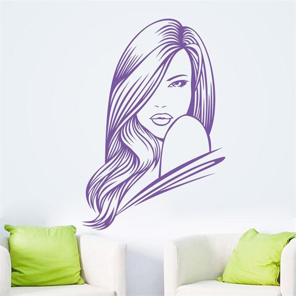 Sticker mural - Charming Girl | sticker mural | STIKEO.COM