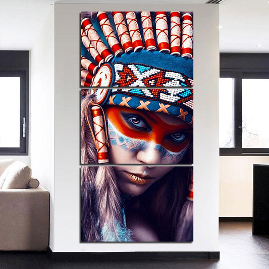 Indian Girl | tableau | STIKEO.COM