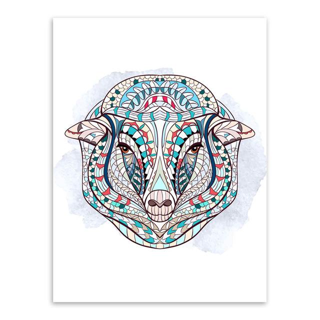 "Mystical Totem Animals" | poster | STIKEO.COM