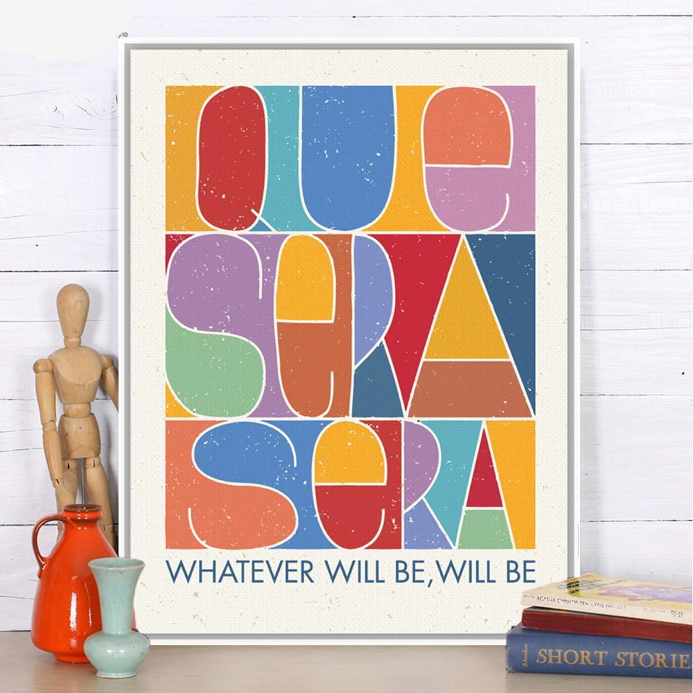 "Que sera sera" | poster | STIKEO.COM