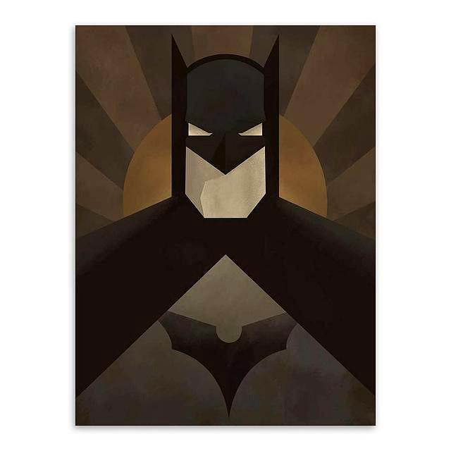 "Super Hero Minimalist Portrait" | poster | STIKEO.COM