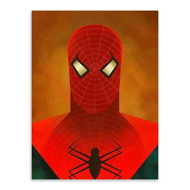 "Super Hero Minimalist Portrait" | poster | STIKEO.COM