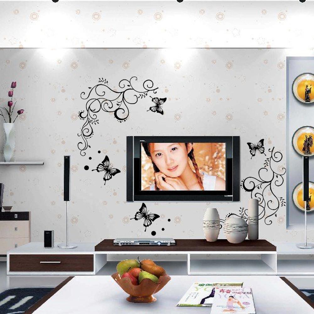 Sticker mural - Classic Black Butterfly | sticker mural | STIKEO.COM