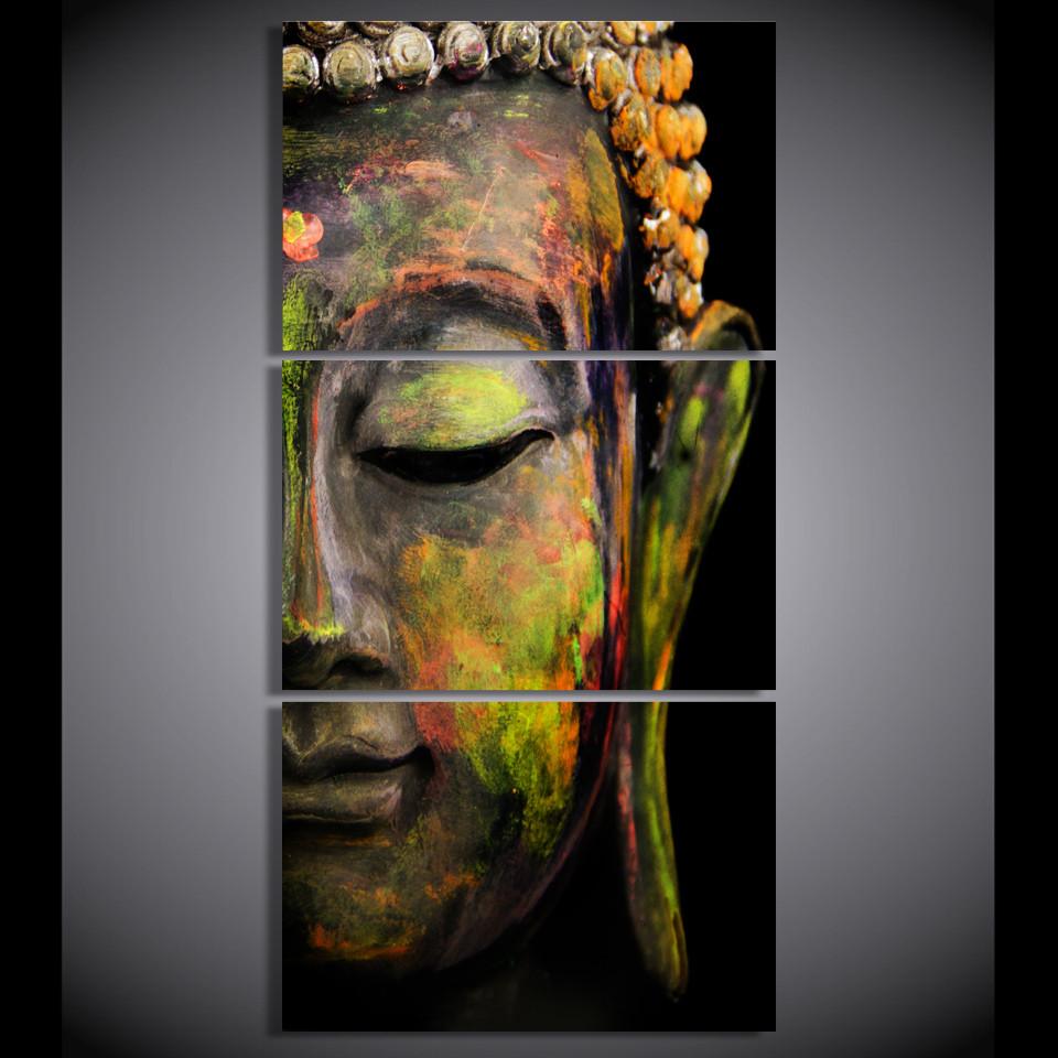 Visage De Bouddha | tableau | STIKEO.COM